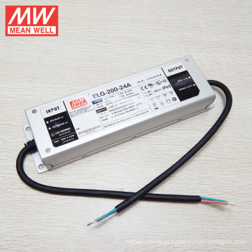 Original MEANWELL 75 W para 240 W série ELG 6KV surge levou motorista 24 volts 200 w ELG-200-24A